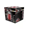 Chaleira Russell Hobbs 1 L 2400 W preta vermelha