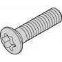 SCHROFF Parafuso de cabeça lenticular - LIKOSHR M2.5X10 PENTORX 100X (24560179)