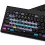 Teclado LogicKeyboard Avid Media Composer DE CKB-MCOM4-BJPU-DE layout PC — layout alemão, compatível com PC
