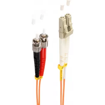 Cabo de fibra ótica shiverpeaks BS77943 3 m LC ST OM2 laranja (BS77943)