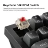 Teclado sem fios Q3 ULTRA/Preto Q3U-M3 Keychron