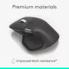 Logitech MX Master 4 for Business rato – sem fios + Bluetooth, 8000 DPI, grafite | Logitech