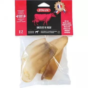ZOLUX Orelha de vaca - Mastigável para cães - 40 g