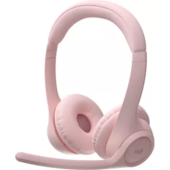 Logitech 981-001412 Auscultadores/Headset sem fios arco escritório/call center Bluetooth rosa