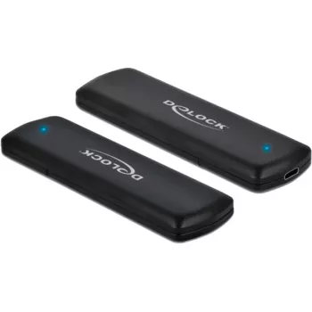 Caixa para SSD DeLOCK 42615 preto M.2