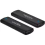 Caixa para SSD DeLOCK 42615 preto M.2
