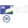 Bloco de recibos AVERY 1255 – recibos pré-impressos com IVA, cópias destacáveis, páginas A4