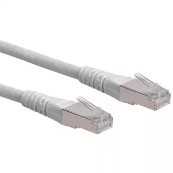 Cabo de rede ROLINE S/FTP (PiMF) patch RJ-45 Cat.6 10 m cinzento