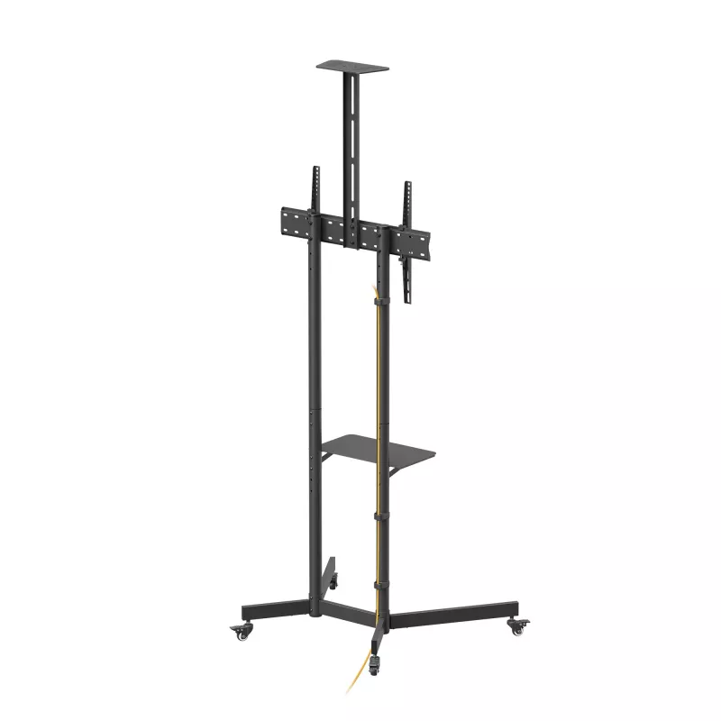 Suporte de parede SBOX FS-401-2 para ecrãs de 37–70 polegadas, capacidade de carga 45 kg, placa 600×400 mm