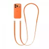 Correia de ombro Apple Crossbody laranja – comprimento 2,08 m, rPET e aço inoxidável