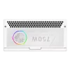 Fonte de alimentação Gamemax, 80 PLUS, Gold | RGB 750G WH | 750 W