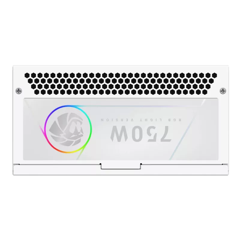 Fonte de alimentação Gamemax, 80 PLUS, Gold | RGB 750G WH | 750 W