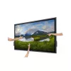 DELL P6524QT ecrã interativo plano 163,9 cm (64,5 polegadas) LCD 350 cd/m² 4K Ultra HD preto ecrã tátil