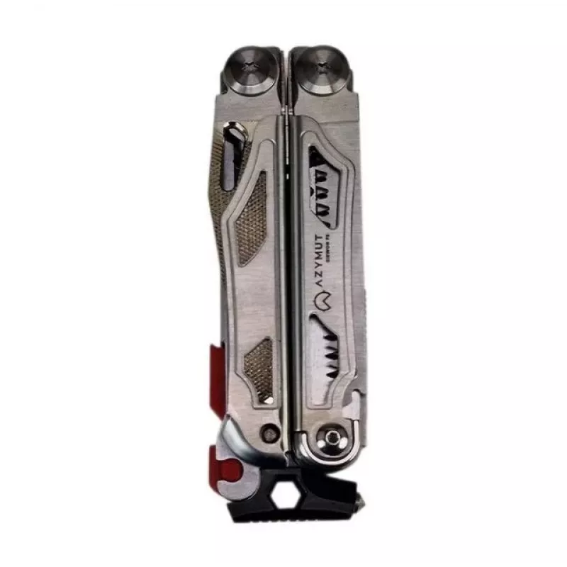Multiferramenta AZYMUT Giewon FS Fire Starter com 19 ferramentas, pederneira, apito, bolsa de cinto (H2038A)