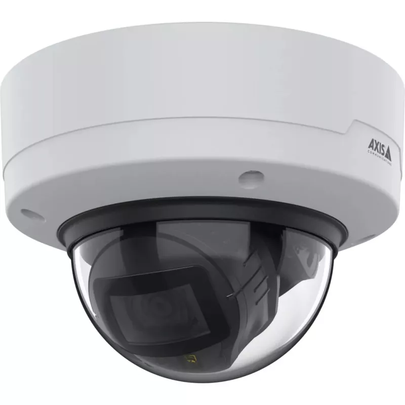 Câmara de segurança IP dome AXIS P3278-LV — 3840×2160, interior/exterior, montagem em teto/parede, 103° HFOV, 1/1,8 polegadas CMOS