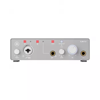 Interface de áudio YAMAHA UR12MK3 branco - interface USB 2-in/2-out compacta…