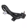 Cabo de alimentação angular AKYGA AK-PC-12A CEE 7/7 para IEC C13, 3 m, preto