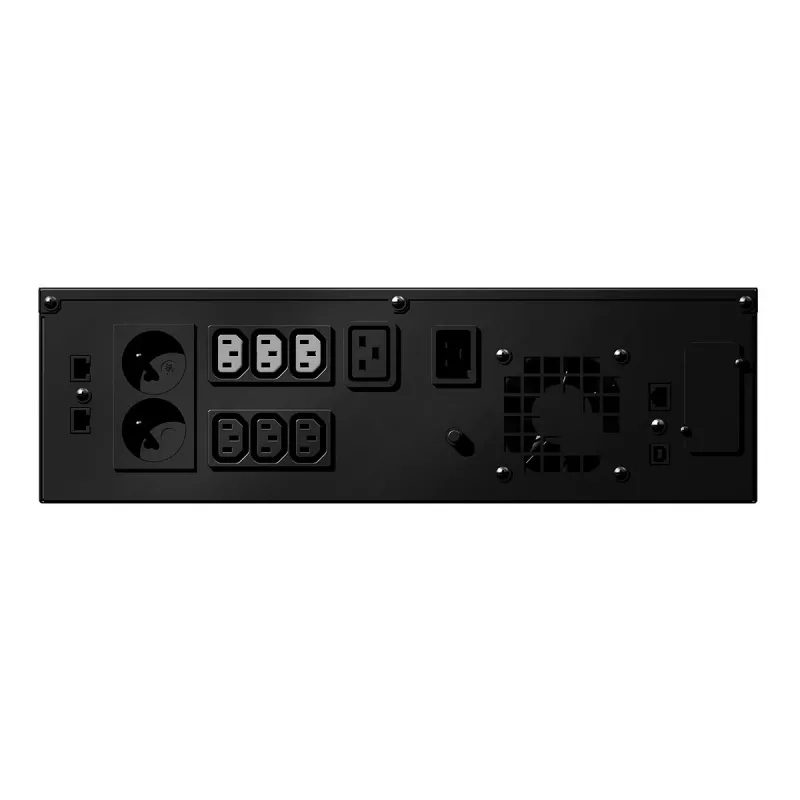 Sistema de alimentação ininterrupta EVER SINLINE RT XL 3000, 3 kVA (3000 W), Line-Interactive, 1 fase, 9 saídas CA, Rack/Torre