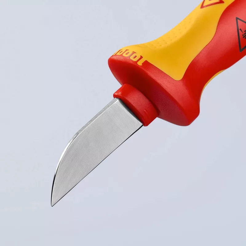 Faca de cabo Knipex VDE 180 mm com - tampa de proteção