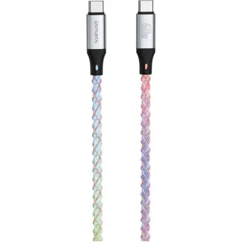 Cabo USB 4smarts 541440 1,5 m USB-C Multicolor 4,8 Gbit/s