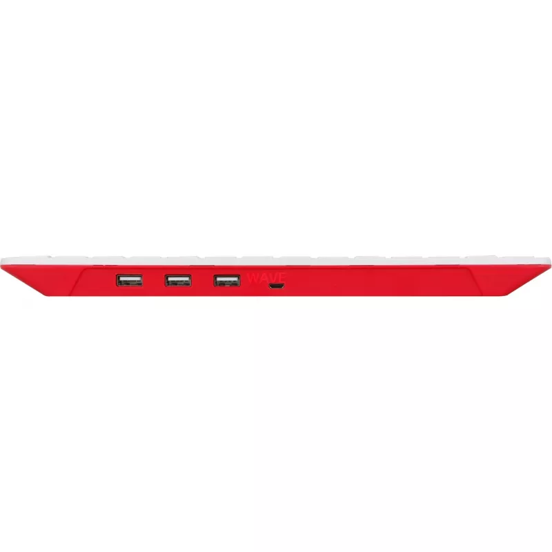 Teclado USB com fio Raspberry PI teclado DE RB-TASTA01W — ligação USB, layout alemão