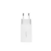 Adaptador de tomada USB duplo 65W, 2xUSB-C, branco