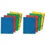 Herlitz easyorga pasta de separação A4, 7 compartimentos, azul