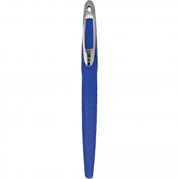 Caneta de tinta permanente Herlitz my.pen sistema de cartuchos azul branco