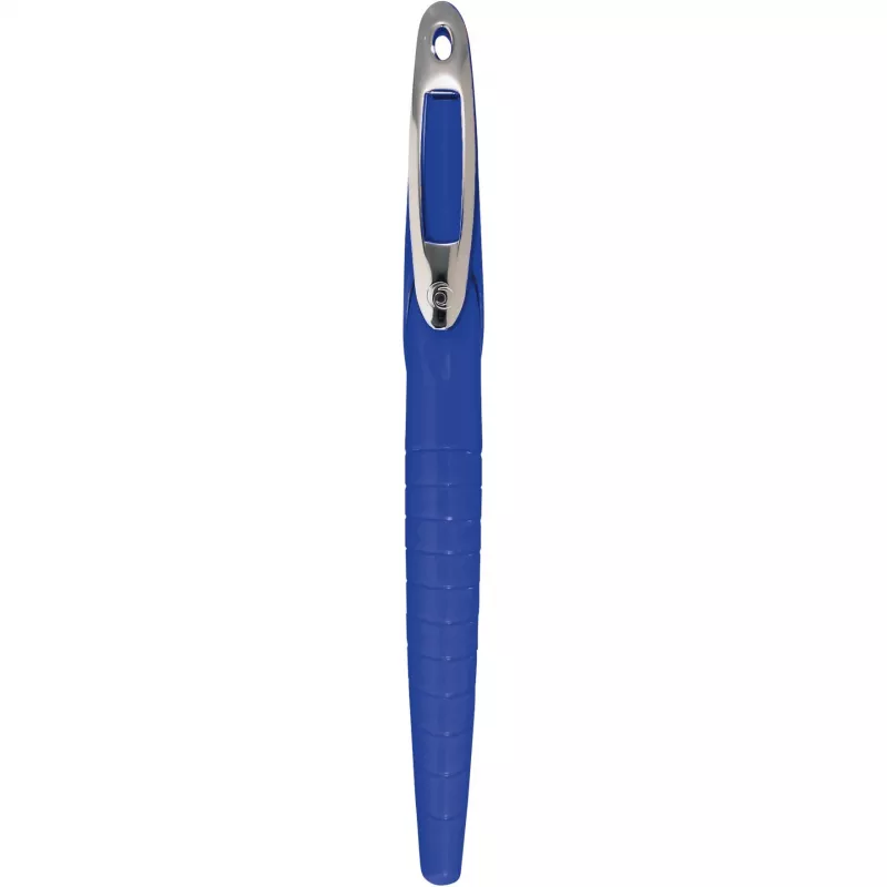 Caneta de tinta permanente Herlitz my.pen sistema de cartuchos azul branco