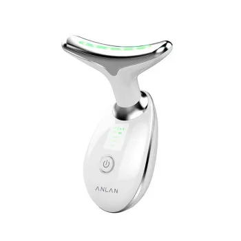 Massajador de pescoço ANLAN ALMJY01-02 – dispositivo EMS elétrico portátil recarregável para relaxamento do pescoço