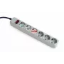 Régua de tomadas Gembird SPG6-B-6C 1,8 m 6 tomadas
