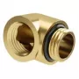 Adaptador Barrow 90° G1/4 macho para G1/4 fêmea TDWT90-B01 GO dourado