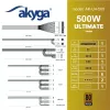 Akyga Ultimate AK-U4-500 fonte de alimentação ATX 500 W, 80 PLUS Bronze, PFC ativo, ventoinha de 120 mm