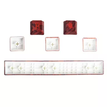 Conjunto de keycaps Traitors Hundun PBT dye-sub 5 lados TRDHU6124