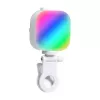 Luz de selfie Telesin Ice Cube com suporte para telefone P5-BGD-03 — luz LED de preenchimento compacta e suporte ajustável para smartphone
