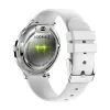Smartwatch Colmi V89 prateado com Bluetooth e medidor de frequência cardíaca