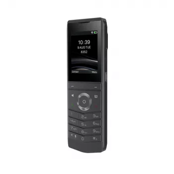 Telefone IP móvel Fanvil W611W V2 Preto 4 linhas LCD Wi-Fi