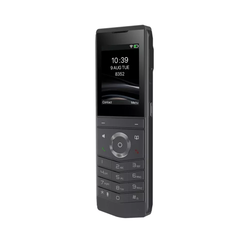 Telefone IP móvel Fanvil W611W V2 Preto 4 linhas LCD Wi-Fi