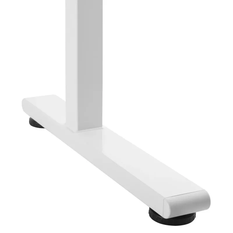 Secretária ajustável em altura manualmente Ergo Office, máx. 40 kg, altura máx. 117 cm, com tampo para trabalho de pé e sentado, ER-401 W
