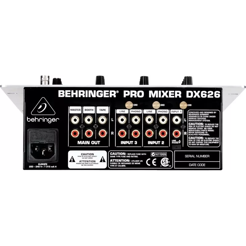 Misturadora DJ Behringer DX626