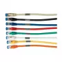 Cabo de rede RJ45 - CAT6A 500 MHz - 0,15 m - amarelo - S-STP (S/FTP) - AWG26 - LSZH - Synergy 21