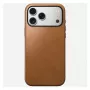 Capa para telemóvel Nomad Modern Leather Case Cover para iPhone 17 Pro Max, 17,5 cm (6,9 polegadas), Tan, couro + PC/TPU