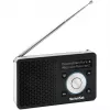 TechniSat DigitRadio 1 A 0100/4997 rádio digital, DAB+/FM, RDS, 40 estações memorizáveis, função de aviso ASA, preto/prateado