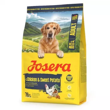 Comida seca para cães JOSERA Adult Chicken & Sweet Potato 3 kg — cães adultos, receita de frango