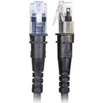 PatchSee TP-6A-F/10 preto 3,1 m Cat6a F/UTP cabo de rede