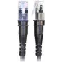 PatchSee TP-6A-F/10 preto 3,1 m Cat6a F/UTP cabo de rede
