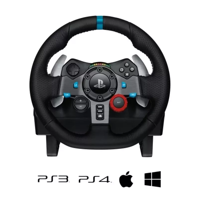 Logitech Driving Force G29 - Conjunto de volante e pedais - Com fios - para Sony PlayStation 3, Sony PlayStation 4