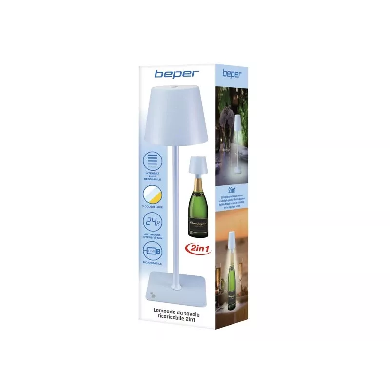 Vaporizador elétrico Beper P201UTP124 2 níveis 800 W, cozedor de alimentos para bancada