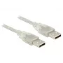 Cabo USB DeLOCK 83889 USB 2.0 2 m Transparente