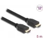 Cabo HDMI High Speed DeLOCK 48 Gbit/s 8K 60 Hz preto 5 m